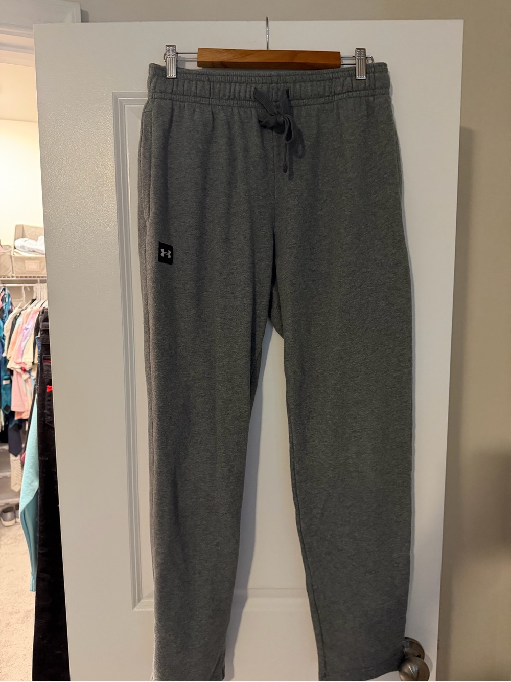 UNISEX Under Armour Gray Fleece Joggers